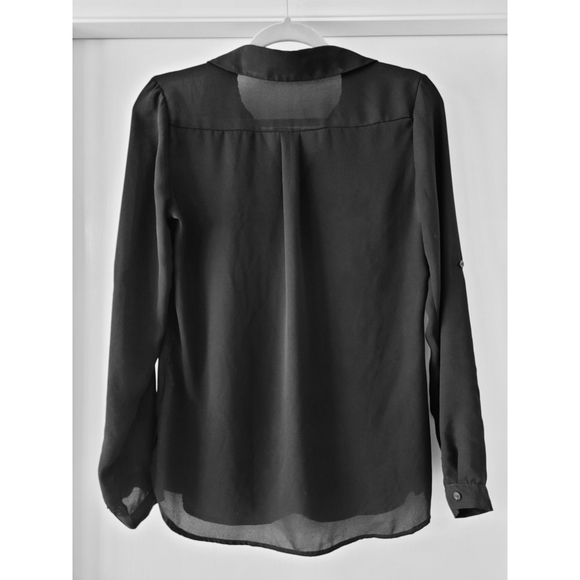 Black Suzy Shier blouse m - Picture 3 of 3